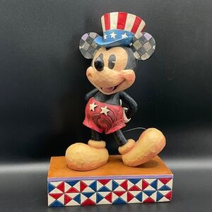 Jim Shore Walt Disney Showcase Collection Star Spangled Statesman Mickey Mouse